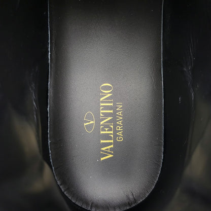 【中古品】【メンズ】 Valentino Garavani ヴァレンティノ・ガラヴァーニ VLTN ALLOVER PRINT HI CUT SNEAKERS TVE03Y2 オールオーバープリント ハイカット スニーカー 靴 183-260801-as-06-izu サイズ：43 カラー：ブラック 万代Net店