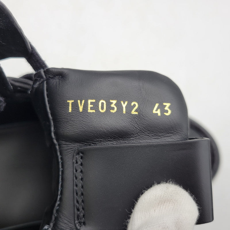 【中古品】【メンズ】 Valentino Garavani ヴァレンティノ・ガラヴァーニ VLTN ALLOVER PRINT HI CUT SNEAKERS TVE03Y2 オールオーバープリント ハイカット スニーカー 靴 183-260801-as-06-izu サイズ：43 カラー：ブラック 万代Net店