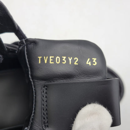 【中古品】【メンズ】 Valentino Garavani ヴァレンティノ・ガラヴァーニ VLTN ALLOVER PRINT HI CUT SNEAKERS TVE03Y2 オールオーバープリント ハイカット スニーカー 靴 183-260801-as-06-izu サイズ：43 カラー：ブラック 万代Net店