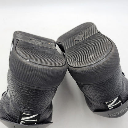 【中古品】【メンズ】 Valentino Garavani ヴァレンティノ・ガラヴァーニ VLTN ALLOVER PRINT HI CUT SNEAKERS TVE03Y2 オールオーバープリント ハイカット スニーカー 靴 183-260801-as-06-izu サイズ：43 カラー：ブラック 万代Net店