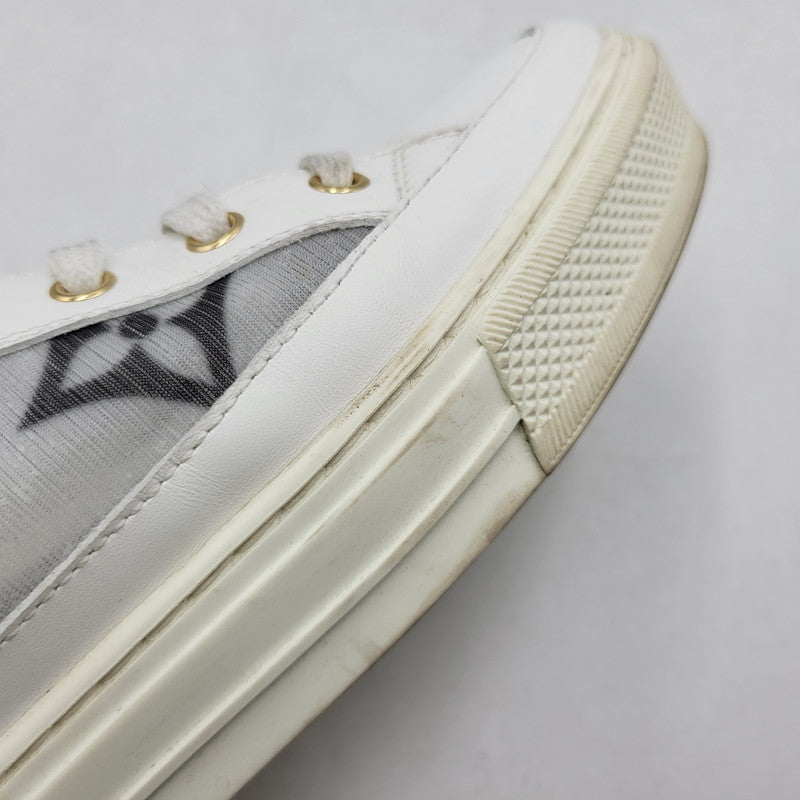 【中古品】【メンズ】 LOUIS VUITTON ルイ・ヴィトン STELLAR SNEAKER BOOT ステラー スニーカー ブーツ シューズ 靴 179-260801-as-03-izu サイズ：42 カラー：ホワイト 万代Net店