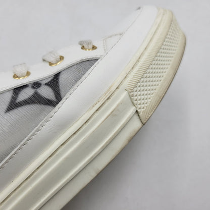 【中古品】【メンズ】 LOUIS VUITTON ルイ・ヴィトン STELLAR SNEAKER BOOT ステラー スニーカー ブーツ シューズ 靴 179-260801-as-03-izu サイズ：42 カラー：ホワイト 万代Net店