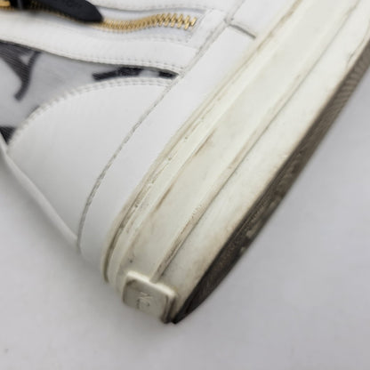 【中古品】【メンズ】 LOUIS VUITTON ルイ・ヴィトン STELLAR SNEAKER BOOT ステラー スニーカー ブーツ シューズ 靴 179-260801-as-03-izu サイズ：42 カラー：ホワイト 万代Net店