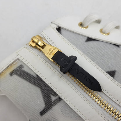 【中古品】【メンズ】 LOUIS VUITTON ルイ・ヴィトン STELLAR SNEAKER BOOT ステラー スニーカー ブーツ シューズ 靴 179-260801-as-03-izu サイズ：42 カラー：ホワイト 万代Net店