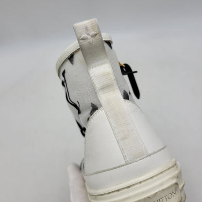【中古品】【メンズ】 LOUIS VUITTON ルイ・ヴィトン STELLAR SNEAKER BOOT ステラー スニーカー ブーツ シューズ 靴 179-260801-as-03-izu サイズ：42 カラー：ホワイト 万代Net店