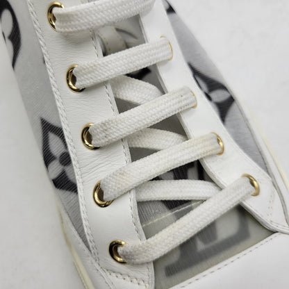 【中古品】【メンズ】 LOUIS VUITTON ルイ・ヴィトン STELLAR SNEAKER BOOT ステラー スニーカー ブーツ シューズ 靴 179-260801-as-03-izu サイズ：42 カラー：ホワイト 万代Net店