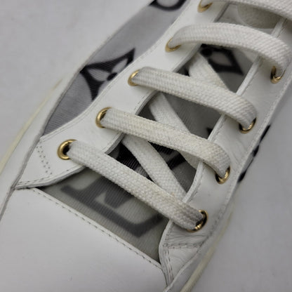 【中古品】【メンズ】 LOUIS VUITTON ルイ・ヴィトン STELLAR SNEAKER BOOT ステラー スニーカー ブーツ シューズ 靴 179-260801-as-03-izu サイズ：42 カラー：ホワイト 万代Net店