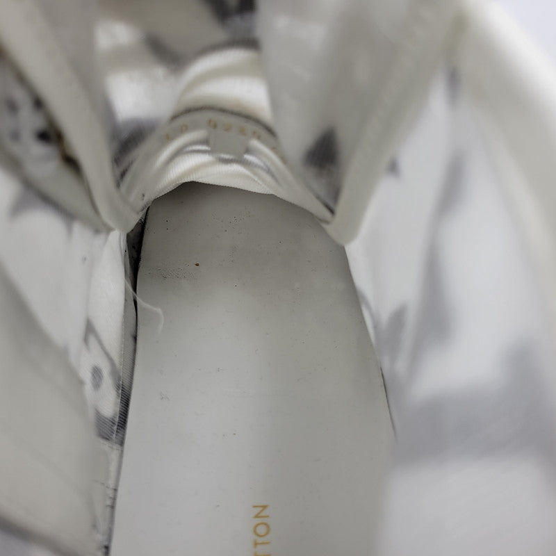 【中古品】【メンズ】 LOUIS VUITTON ルイ・ヴィトン STELLAR SNEAKER BOOT ステラー スニーカー ブーツ シューズ 靴 179-260801-as-03-izu サイズ：42 カラー：ホワイト 万代Net店