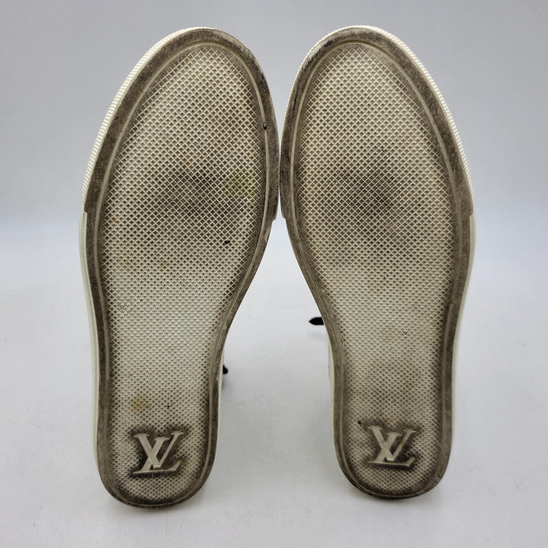 【中古品】【メンズ】 LOUIS VUITTON ルイ・ヴィトン STELLAR SNEAKER BOOT ステラー スニーカー ブーツ シューズ 靴 179-260801-as-03-izu サイズ：42 カラー：ホワイト 万代Net店