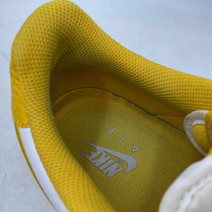 【現状渡し品】【メンズ】 NIKE ナイキ AIR FORCE 1 07 LTHR AJ7280-101 エアフォース 1 07 レザー スニーカー 靴 160-260803-as-24-izu サイズ：28cm カラー：WHITE/YELLOW OCHRE 万代Net店