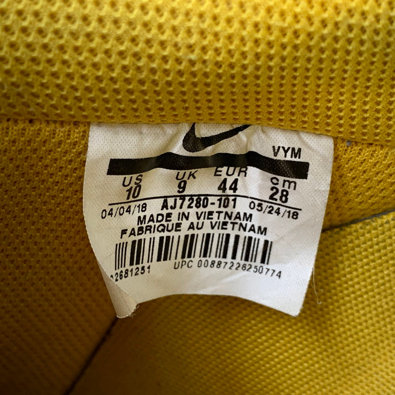 【現状渡し品】【メンズ】 NIKE ナイキ AIR FORCE 1 07 LTHR AJ7280-101 エアフォース 1 07 レザー スニーカー 靴 160-260803-as-24-izu サイズ：28cm カラー：WHITE/YELLOW OCHRE 万代Net店