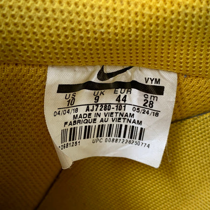 【現状渡し品】【メンズ】 NIKE ナイキ AIR FORCE 1 07 LTHR AJ7280-101 エアフォース 1 07 レザー スニーカー 靴 160-260803-as-24-izu サイズ：28cm カラー：WHITE/YELLOW OCHRE 万代Net店