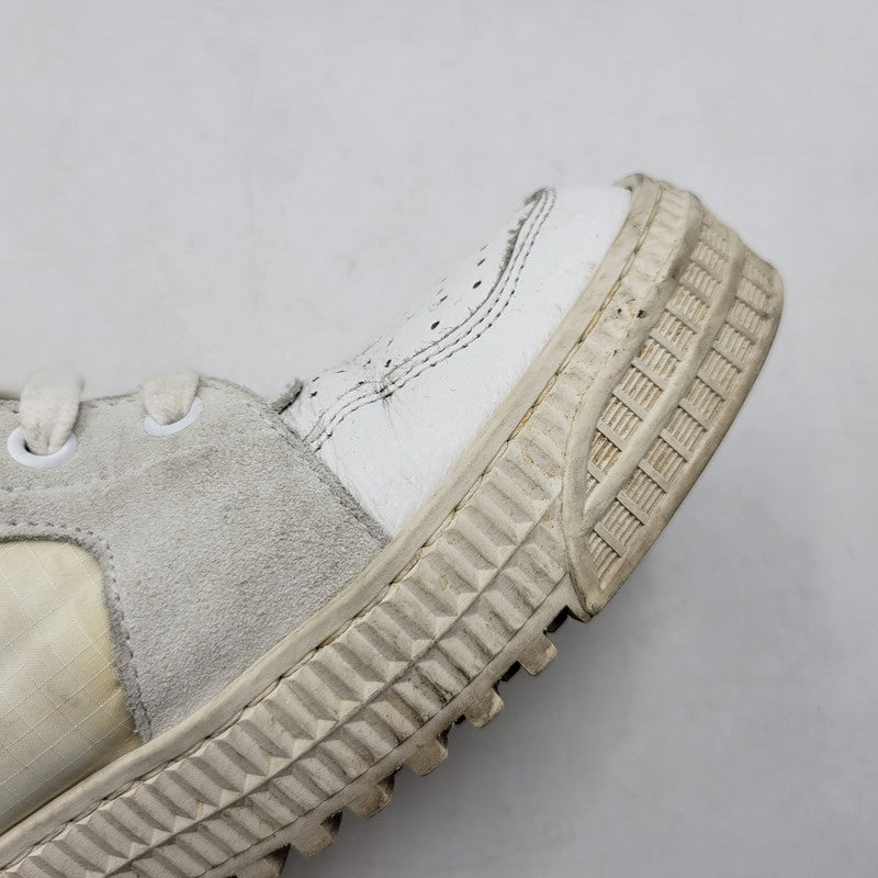 【中古品】【メンズ】 OFF-WHITE オフホワイト WHITE HI TOP SNEAKERS ホワイト ハイ トップ スニーカー 靴 162-260801-as-05-izu サイズ：42 カラー：ホワイト系 万代Net店