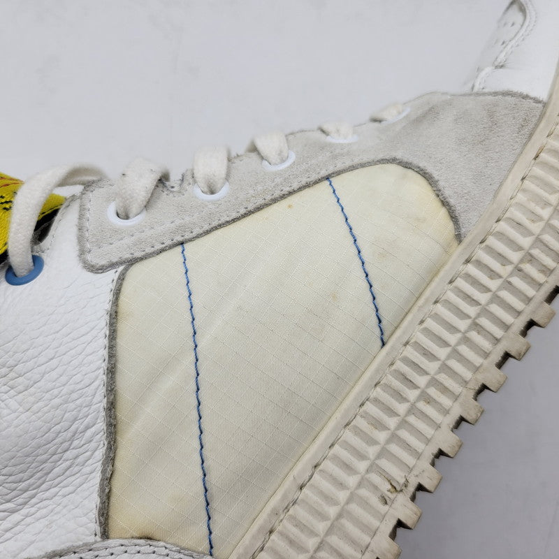 【中古品】【メンズ】 OFF-WHITE オフホワイト WHITE HI TOP SNEAKERS ホワイト ハイ トップ スニーカー 靴 162-260801-as-05-izu サイズ：42 カラー：ホワイト系 万代Net店