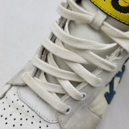 【中古品】【メンズ】 OFF-WHITE オフホワイト WHITE HI TOP SNEAKERS ホワイト ハイ トップ スニーカー 靴 162-260801-as-05-izu サイズ：42 カラー：ホワイト系 万代Net店
