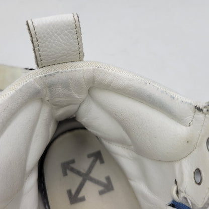 【中古品】【メンズ】 OFF-WHITE オフホワイト WHITE HI TOP SNEAKERS ホワイト ハイ トップ スニーカー 靴 162-260801-as-05-izu サイズ：42 カラー：ホワイト系 万代Net店