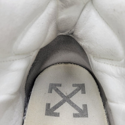 【中古品】【メンズ】 OFF-WHITE オフホワイト WHITE HI TOP SNEAKERS ホワイト ハイ トップ スニーカー 靴 162-260801-as-05-izu サイズ：42 カラー：ホワイト系 万代Net店