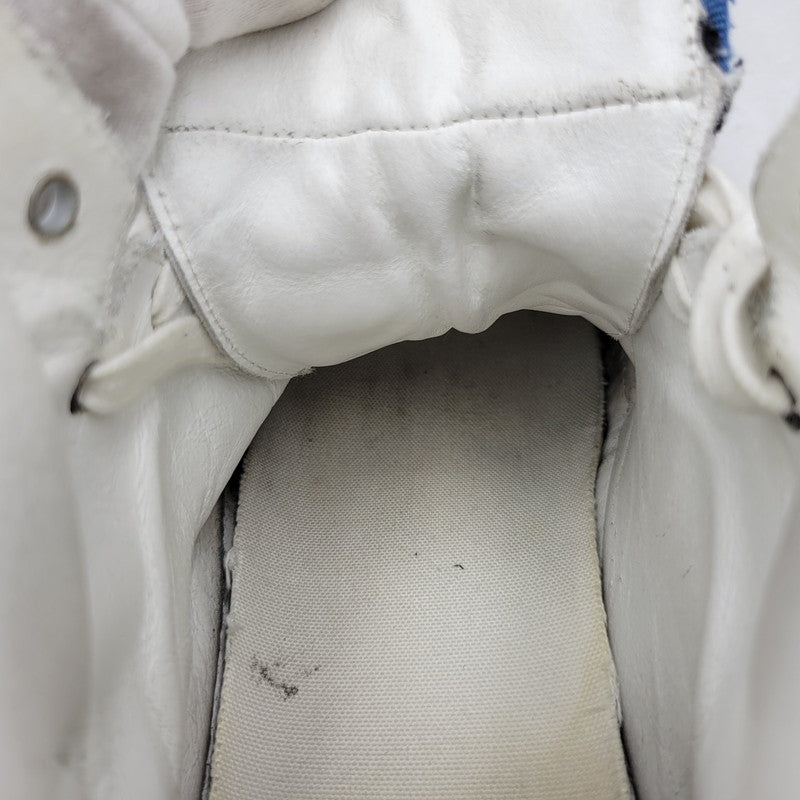 【中古品】【メンズ】 OFF-WHITE オフホワイト WHITE HI TOP SNEAKERS ホワイト ハイ トップ スニーカー 靴 162-260801-as-05-izu サイズ：42 カラー：ホワイト系 万代Net店
