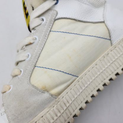 【中古品】【メンズ】 OFF-WHITE オフホワイト WHITE HI TOP SNEAKERS ホワイト ハイ トップ スニーカー 靴 162-260801-as-05-izu サイズ：42 カラー：ホワイト系 万代Net店