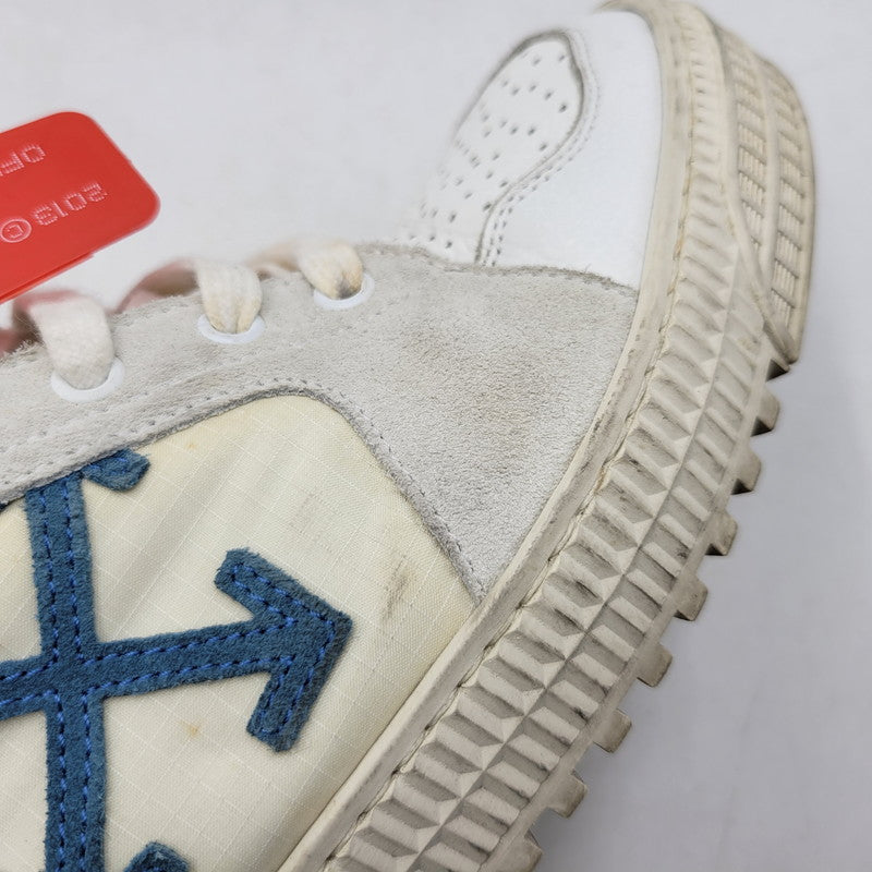 【中古品】【メンズ】 OFF-WHITE オフホワイト WHITE HI TOP SNEAKERS ホワイト ハイ トップ スニーカー 靴 162-260801-as-05-izu サイズ：42 カラー：ホワイト系 万代Net店