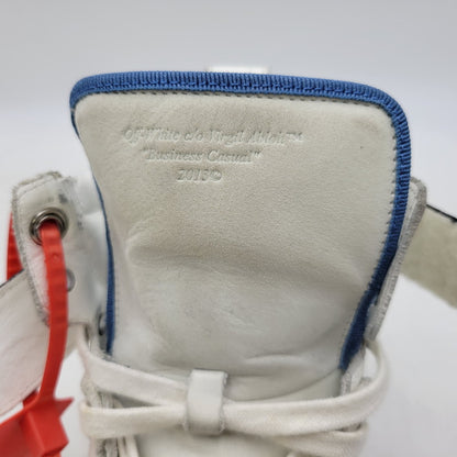 【中古品】【メンズ】 OFF-WHITE オフホワイト WHITE HI TOP SNEAKERS ホワイト ハイ トップ スニーカー 靴 162-260801-as-05-izu サイズ：42 カラー：ホワイト系 万代Net店