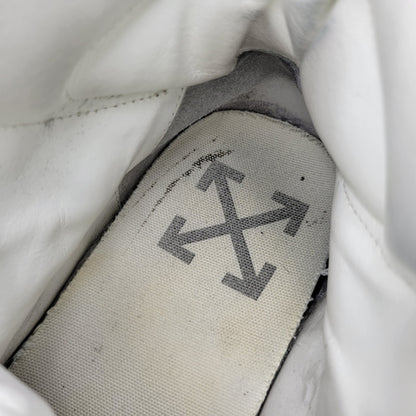 【中古品】【メンズ】 OFF-WHITE オフホワイト WHITE HI TOP SNEAKERS ホワイト ハイ トップ スニーカー 靴 162-260801-as-05-izu サイズ：42 カラー：ホワイト系 万代Net店