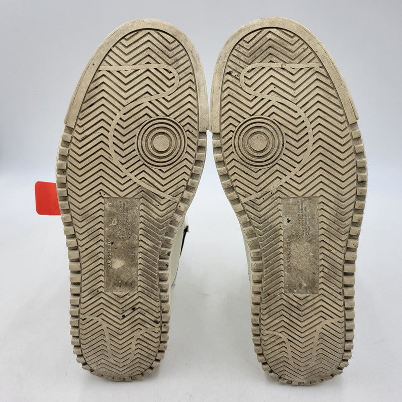 【中古品】【メンズ】 OFF-WHITE オフホワイト WHITE HI TOP SNEAKERS ホワイト ハイ トップ スニーカー 靴 162-260801-as-05-izu サイズ：42 カラー：ホワイト系 万代Net店