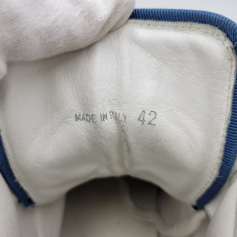 【中古品】【メンズ】 OFF-WHITE オフホワイト WHITE HI TOP SNEAKERS ホワイト ハイ トップ スニーカー 靴 162-260801-as-05-izu サイズ：42 カラー：ホワイト系 万代Net店