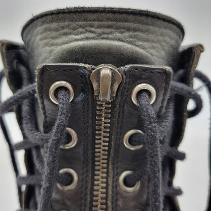 【現状渡し品】【メンズ】 LOUIS VUITTON ルイ・ヴィトン FIREMAN BOOTS ファイヤーマンブーツ 靴 179-260801-as-07-izu サイズ：7 1/2 カラー：ブラック 万代Net店