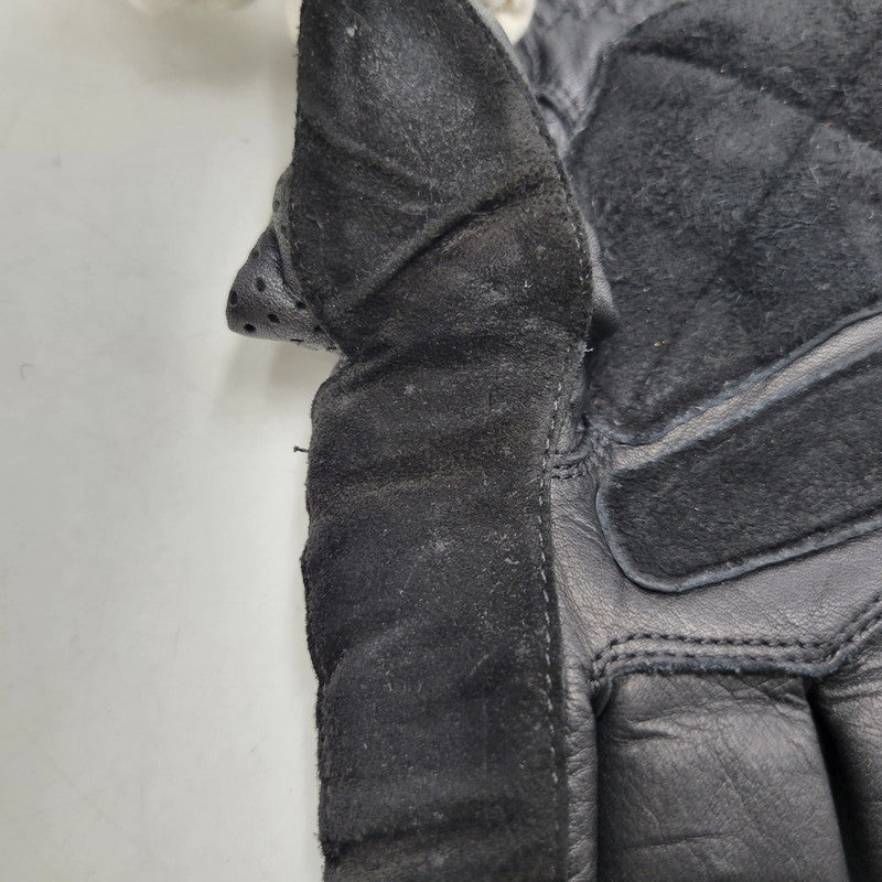 【中古品】【メンズ/レディース】 KADOYA カドヤ パンチングメッシュレザーグローブ 手袋 208-260803-as-34-izu サイズ：L カラー：ブラック 万代Net店