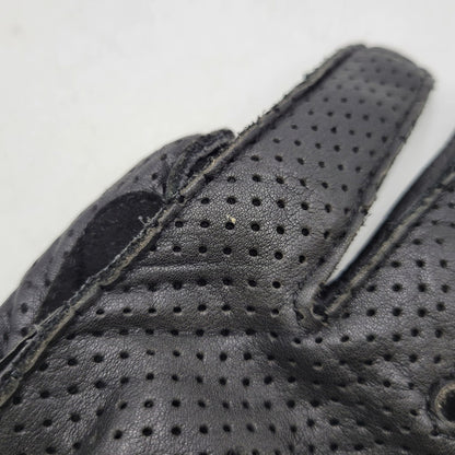 【中古品】【メンズ/レディース】 KADOYA カドヤ パンチングメッシュレザーグローブ 手袋 208-260803-as-34-izu サイズ：L カラー：ブラック 万代Net店