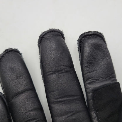 【中古品】【メンズ/レディース】 KADOYA カドヤ パンチングメッシュレザーグローブ 手袋 208-260803-as-34-izu サイズ：L カラー：ブラック 万代Net店
