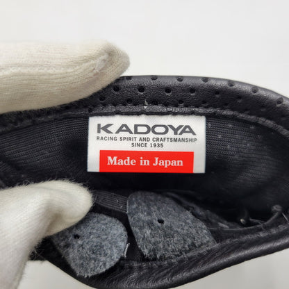 【中古品】【メンズ/レディース】 KADOYA カドヤ パンチングメッシュレザーグローブ 手袋 208-260803-as-34-izu サイズ：L カラー：ブラック 万代Net店