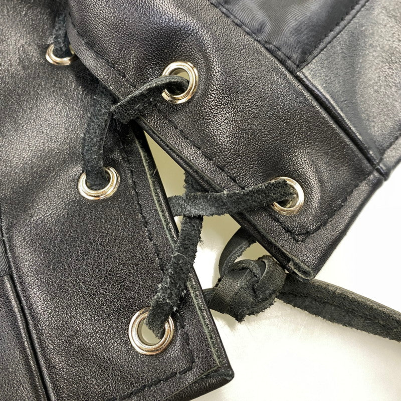【中古品】【メンズ】 KADOYA カドヤ BUTTON DOWN VEST ボタンダウンベスト 145-260801-as-14-izu サイズ：L カラー：ブラック 万代Net店