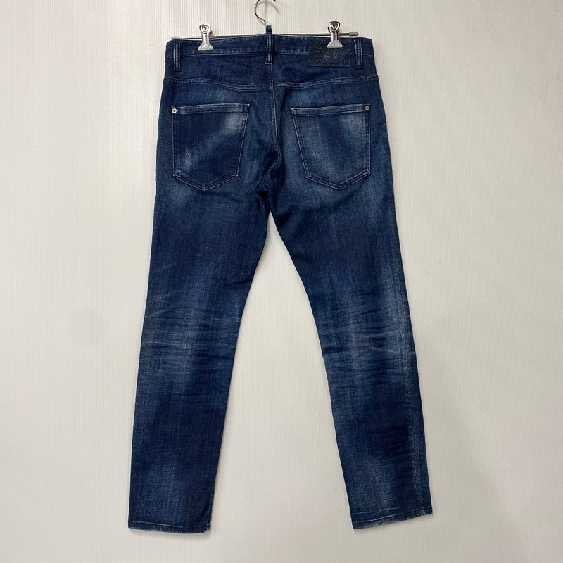 【中古品】【メンズ】 DSQUARED2 ディースクエアード S71LB1592 25SS SKATER JEAN スケーター ジーンズ ボトムス 152-260805-yn-09-izu サイズ：48 カラー：インディゴ 万代Net店