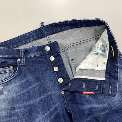 【中古品】【メンズ】 DSQUARED2 ディースクエアード S71LB1592 25SS SKATER JEAN スケーター ジーンズ ボトムス 152-260805-yn-09-izu サイズ：48 カラー：インディゴ 万代Net店