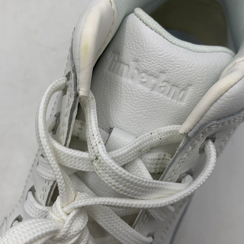 【中古品】【メンズ】 Timberland ティンバーランド YOUTH MERGE CHUKKA A1U8F ユースマージチャッカ スニーカー 靴 162-260803-as-27-izu サイズ：27cm カラー：ホワイト 万代Net店