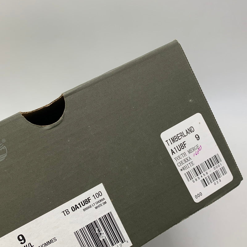 【中古品】【メンズ】 Timberland ティンバーランド YOUTH MERGE CHUKKA A1U8F ユースマージチャッカ スニーカー 靴 162-260803-as-27-izu サイズ：27cm カラー：ホワイト 万代Net店