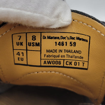 【中古品】【メンズ】 Dr.Martens ドクターマーチン 3 HOLE SHOES 1461 59 3ホールシューズ 靴 164-260803-as-31-izu サイズ：UK7 カラー：ブラック 万代Net店
