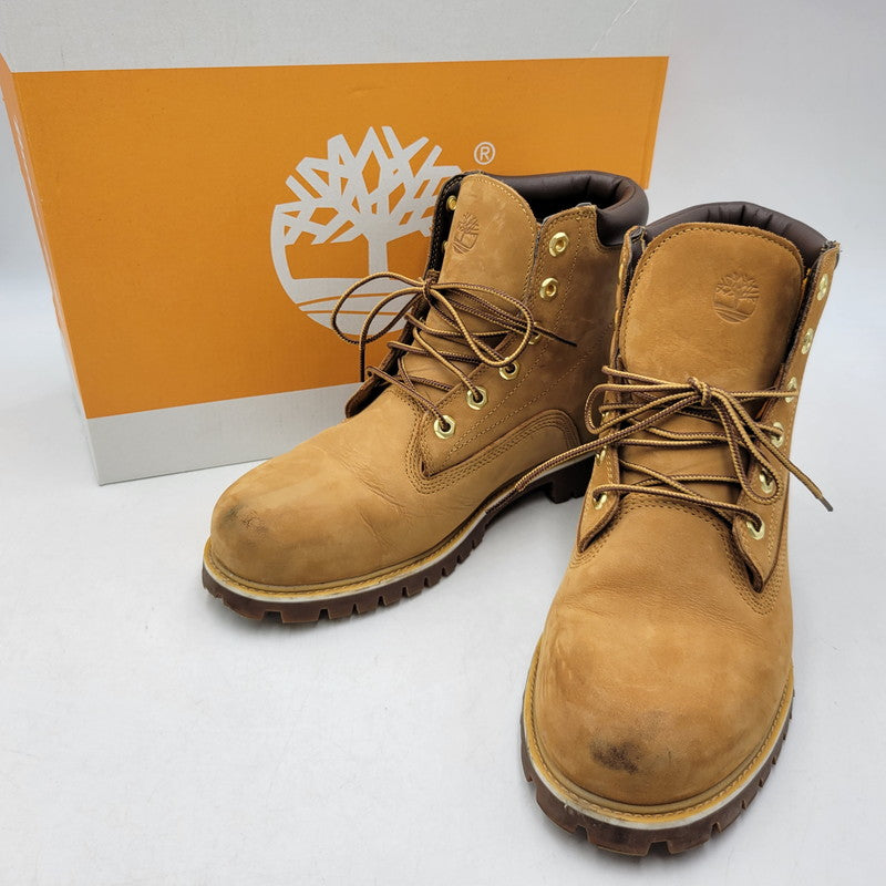 【中古品】【メンズ】 Timberland ティンバーランド ALBURN 6 INCH LACE UP WATERPROOF BOOTS TB137578231 アルバーン 6インチ レースアップ ウォータープルーフ ブーツ 靴 164-260803-as-19-izu サイズ：26.5cm カラー：WHEAT 万代Net店