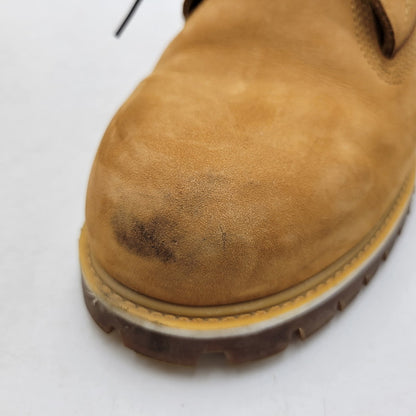 【中古品】【メンズ】 Timberland ティンバーランド ALBURN 6 INCH LACE UP WATERPROOF BOOTS TB137578231 アルバーン 6インチ レースアップ ウォータープルーフ ブーツ 靴 164-260803-as-19-izu サイズ：26.5cm カラー：WHEAT 万代Net店