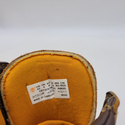 【中古品】【メンズ】 Timberland ティンバーランド ALBURN 6 INCH LACE UP WATERPROOF BOOTS TB137578231 アルバーン 6インチ レースアップ ウォータープルーフ ブーツ 靴 164-260803-as-19-izu サイズ：26.5cm カラー：WHEAT 万代Net店