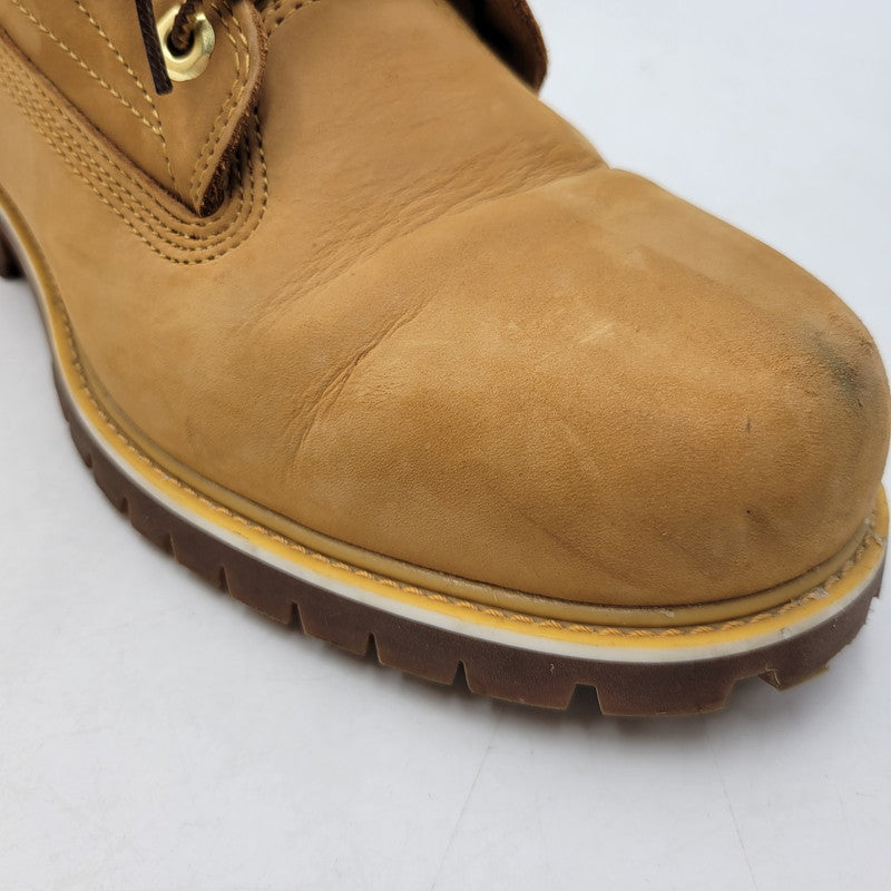 【中古品】【メンズ】 Timberland ティンバーランド ALBURN 6 INCH LACE UP WATERPROOF BOOTS TB137578231 アルバーン 6インチ レースアップ ウォータープルーフ ブーツ 靴 164-260803-as-19-izu サイズ：26.5cm カラー：WHEAT 万代Net店