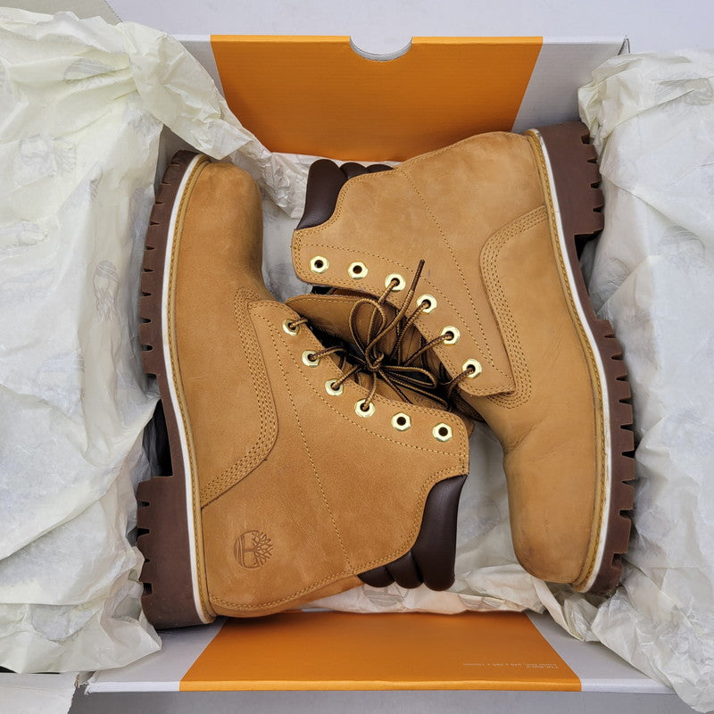 【中古品】【メンズ】 Timberland ティンバーランド ALBURN 6 INCH LACE UP WATERPROOF BOOTS TB137578231 アルバーン 6インチ レースアップ ウォータープルーフ ブーツ 靴 164-260803-as-19-izu サイズ：26.5cm カラー：WHEAT 万代Net店