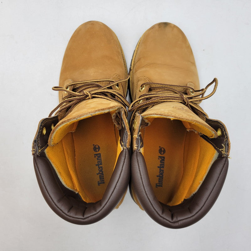 【中古品】【メンズ】 Timberland ティンバーランド ALBURN 6 INCH LACE UP WATERPROOF BOOTS TB137578231 アルバーン 6インチ レースアップ ウォータープルーフ ブーツ 靴 164-260803-as-19-izu サイズ：26.5cm カラー：WHEAT 万代Net店