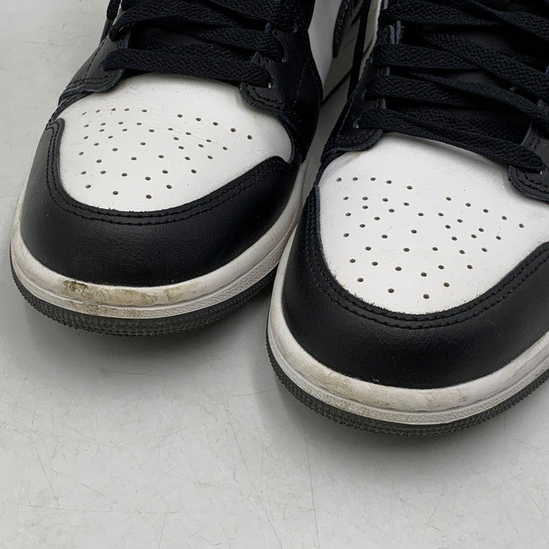 【中古品】【メンズ】 NIKE ナイキ AIR JORDAN 1 MID DQ8426-001 エア ジョーダン 1 ミッド スニーカー 靴 160-260803-as-26-izu サイズ：26.5cm カラー：BLACK/IRON GREY-WHITE 万代Net店