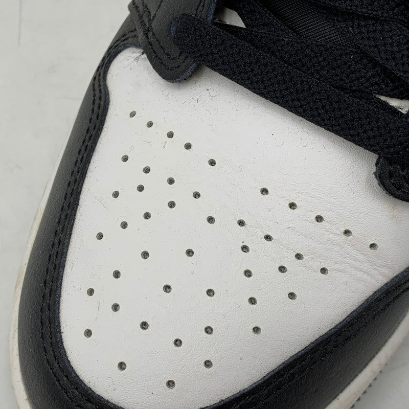【中古品】【メンズ】 NIKE ナイキ AIR JORDAN 1 MID DQ8426-001 エア ジョーダン 1 ミッド スニーカー 靴 160-260803-as-26-izu サイズ：26.5cm カラー：BLACK/IRON GREY-WHITE 万代Net店