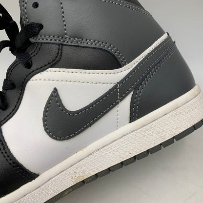 【中古品】【メンズ】 NIKE ナイキ AIR JORDAN 1 MID DQ8426-001 エア ジョーダン 1 ミッド スニーカー 靴 160-260803-as-26-izu サイズ：26.5cm カラー：BLACK/IRON GREY-WHITE 万代Net店