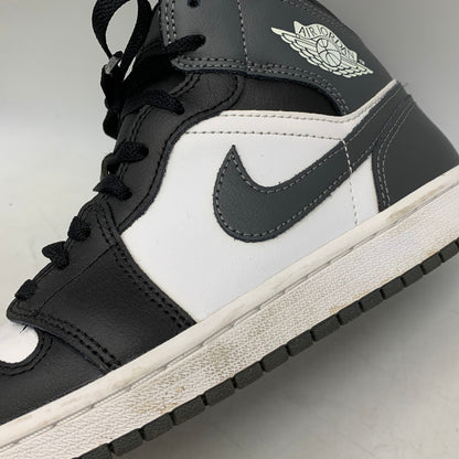 【中古品】【メンズ】 NIKE ナイキ AIR JORDAN 1 MID DQ8426-001 エア ジョーダン 1 ミッド スニーカー 靴 160-260803-as-26-izu サイズ：26.5cm カラー：BLACK/IRON GREY-WHITE 万代Net店