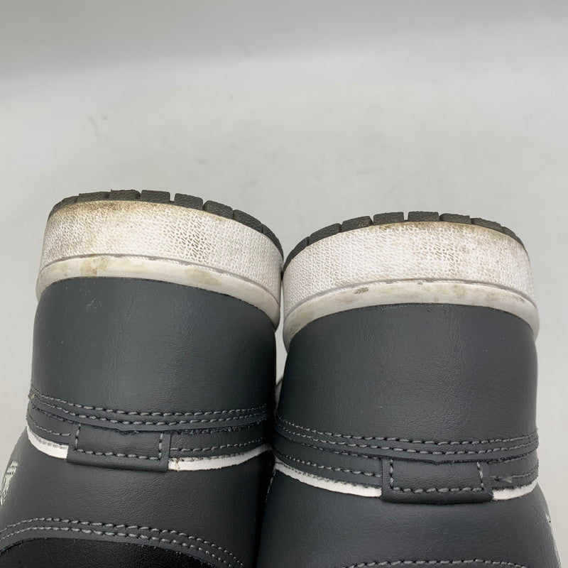 【中古品】【メンズ】 NIKE ナイキ AIR JORDAN 1 MID DQ8426-001 エア ジョーダン 1 ミッド スニーカー 靴 160-260803-as-26-izu サイズ：26.5cm カラー：BLACK/IRON GREY-WHITE 万代Net店